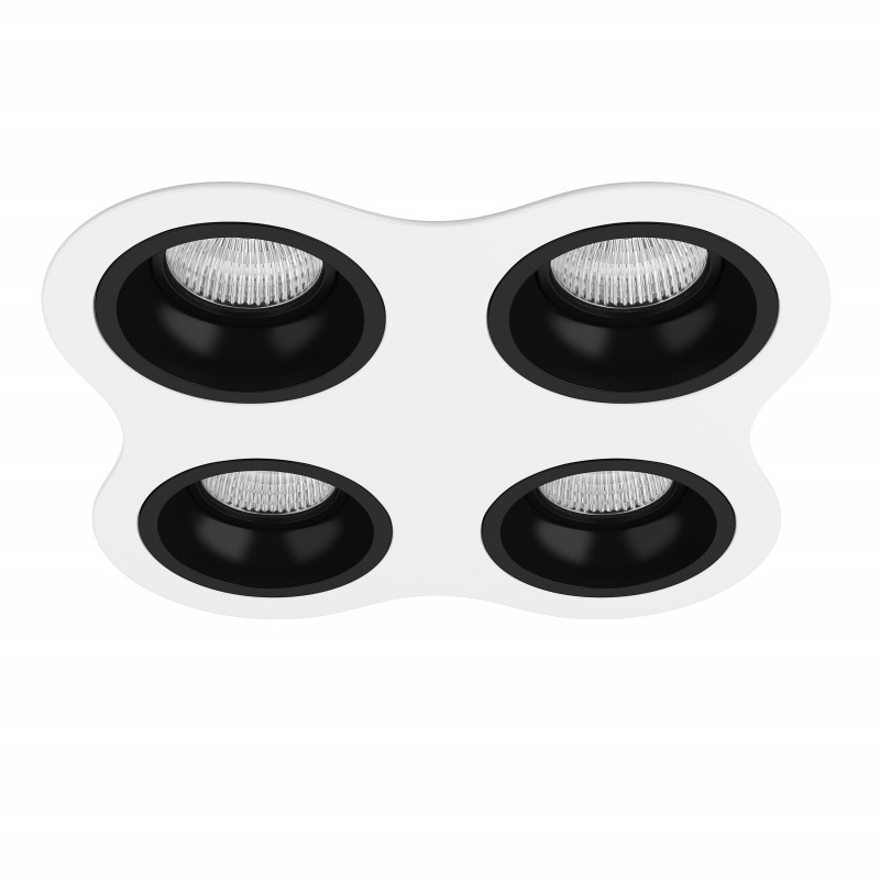 Встраиваемый точечный светильник Lightstar Domino D64607070707