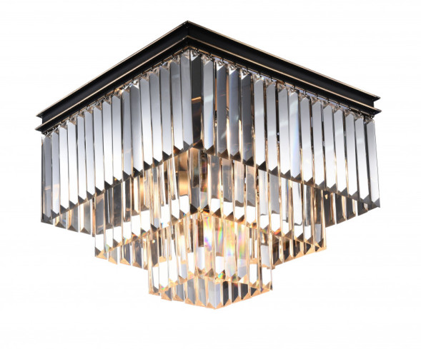Потолочная люстра Newport 31105/PL black+gold