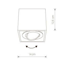 Накладной точечный светильник Nowodvorski Box LED 6422