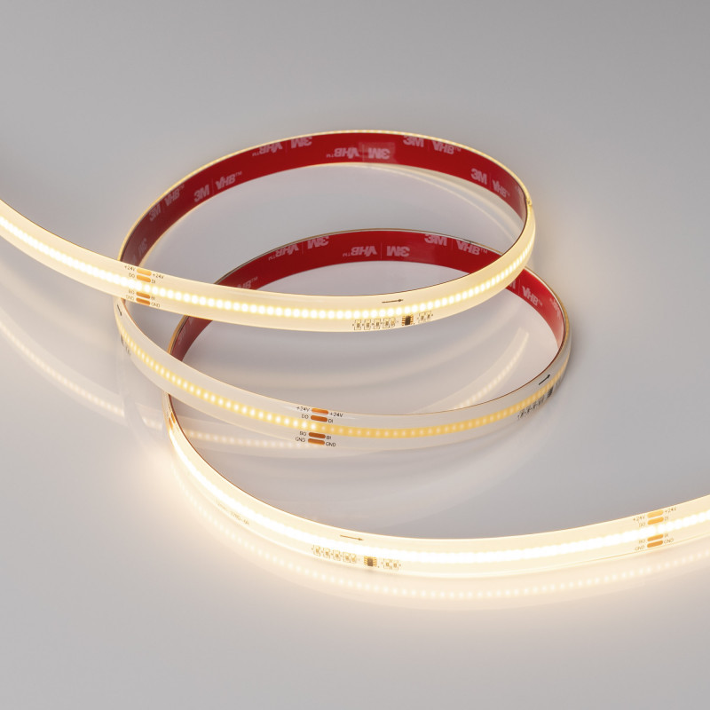 Лента Arlight SPI-COB-SE-X378-12mm 041739 35W 24V 490lm белый (теплый) IP65