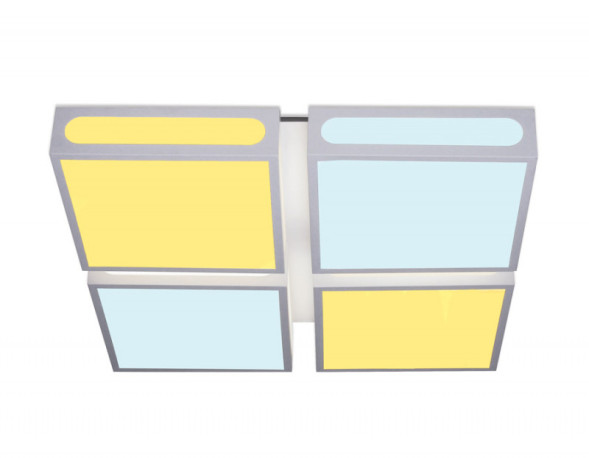 Потолочный светильник Ambrella Light Parus FS1888 WH/SD 144W 4200K D520*520