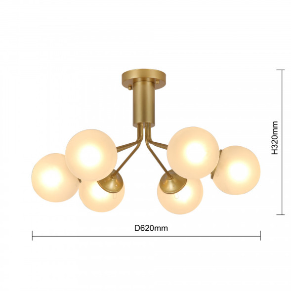 Люстра на штанге F-Promo Pax 2631-6U