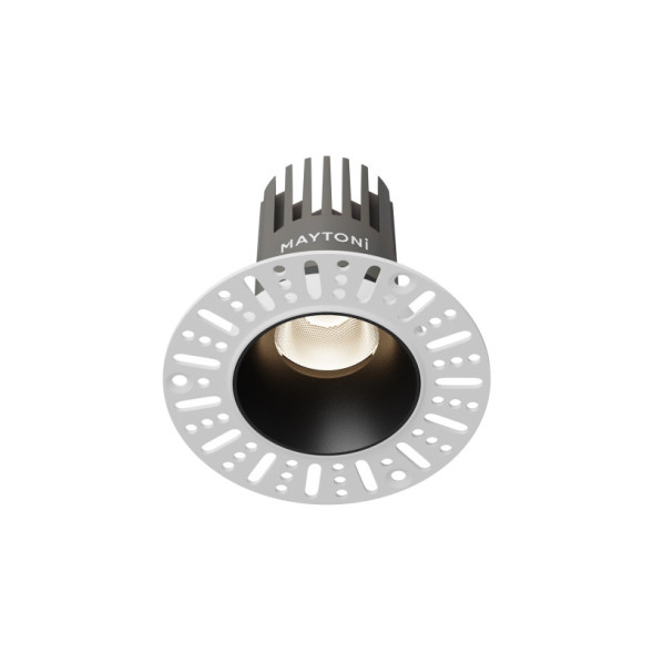 Точечный встраиваемый светильник Maytoni Technical dip DL124-10W-4K-TRS-B