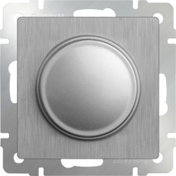 Диммер Werkel WL09-DM600 (cеребряный рифленый)