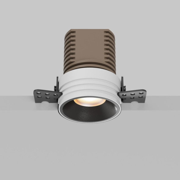 Встраиваемый светильник точечный Maytoni Technical MINI DL059-7W4K-TRS-B