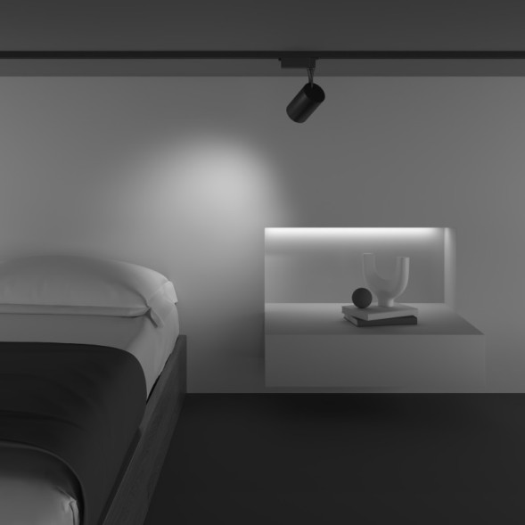 Светодиодный трековый светильник Maytoni Technical Vuoro TR003-1-10W3K-M-B