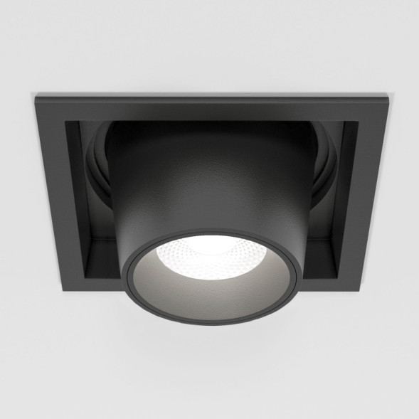 Встраиваемый точечный светильник Elektrostandard 25087/LED 8W 4000K чёрный