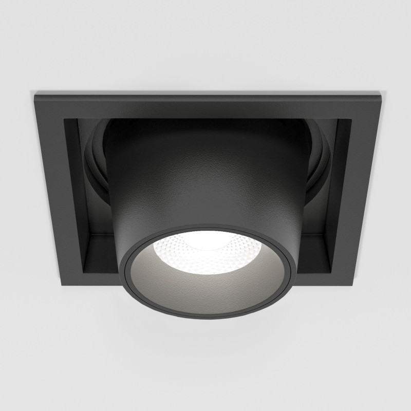 Встраиваемый точечный светильник Elektrostandard 25087/LED 8W 4000K чёрный