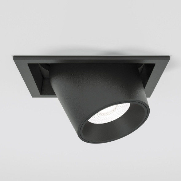 Встраиваемый точечный светильник Elektrostandard 25087/LED 8W 4000K чёрный