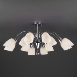 Люстра на штанге Eurosvet Ellene 30149 хром