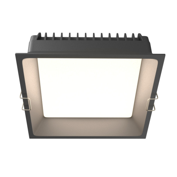 Точечный влагозащищенный светильник Maytoni Technical Okno DL056-24W3-4-6K-B