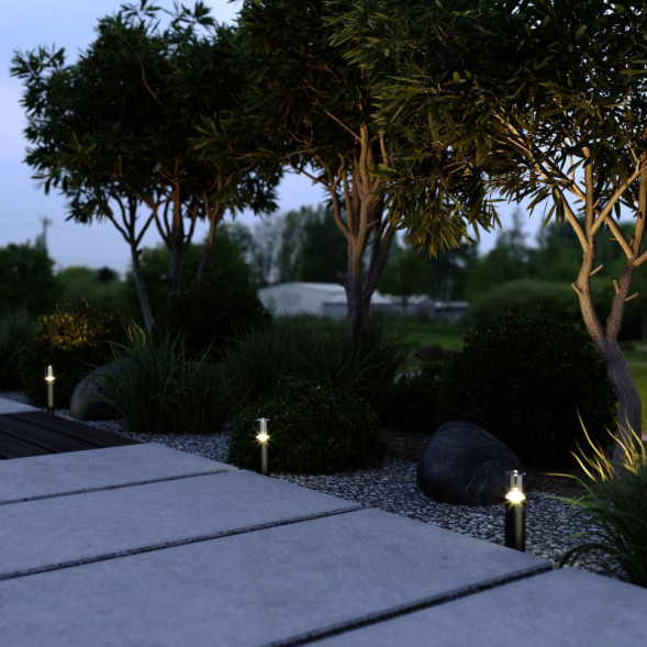 Уличный грунтовый светильник Elektrostandard Hidden LED (35166/S) черный