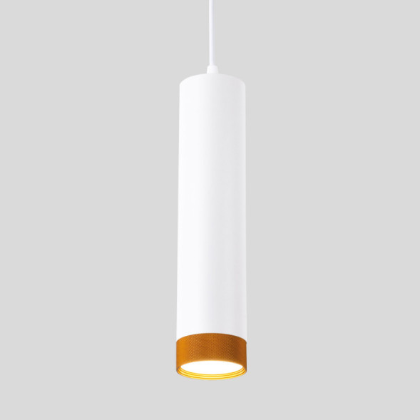 Подвесной светильник Eurosvet Tony 50164/1 LED белый/золото