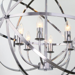 Подвесная люстра Eurosvet SANTI 60139/6 хром