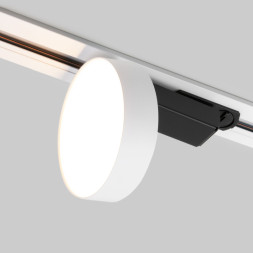Светодиодный трековый светильник Elektrostandard Pila белый 12W 4200K (85078/01) однофазный