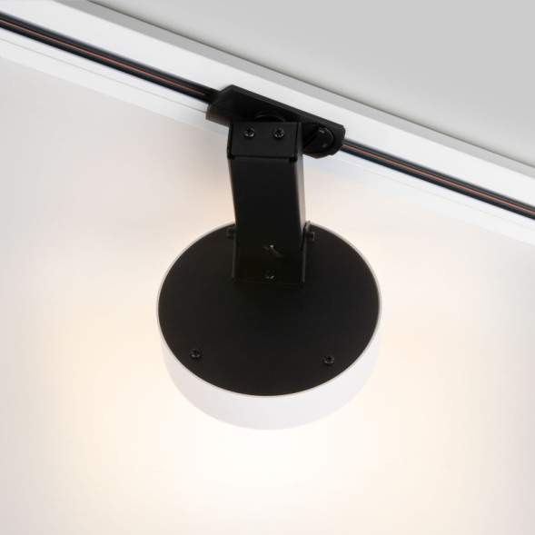 Светодиодный трековый светильник Elektrostandard Pila белый 12W 4200K (85078/01) однофазный