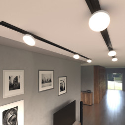 Светодиодный трековый светильник Elektrostandard Pila белый 12W 4200K (85078/01) однофазный