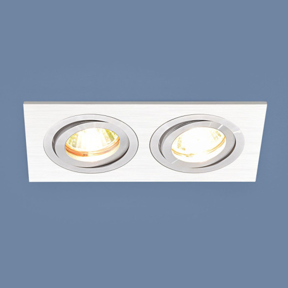 Встраиваемый точечный светильник Elektrostandard 1051/2 WH белый