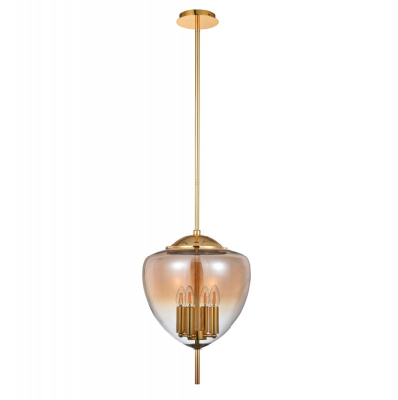 Люстра на штанге Crystal Lux MILAGRO MILAGRO SP4 A GOLD