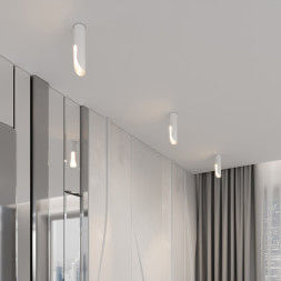 Накладной точечный светильник Elektrostandard 25113/LED 7W 3000K белый APEX