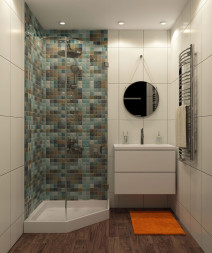 Точечный влагозащищенный светильник Denkirs ENKEL DK3012-WH