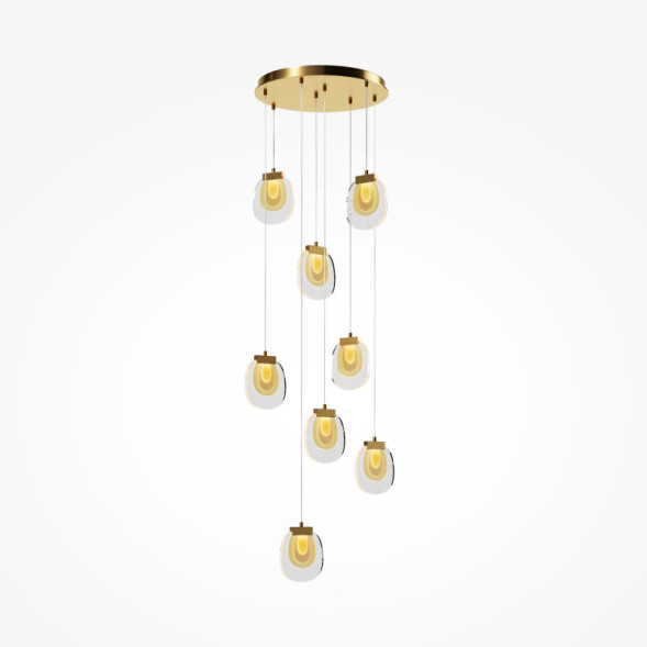 Каскадная люстра Maytoni MOD367PL-L30BBSK Biology