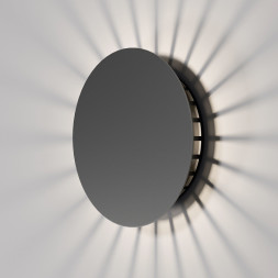 Уличный настенный светильник Elektrostandard Firenze 35178/D черный