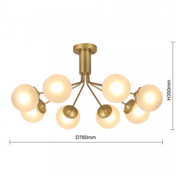 Люстра на штанге F-Promo Pax 2631-8U
