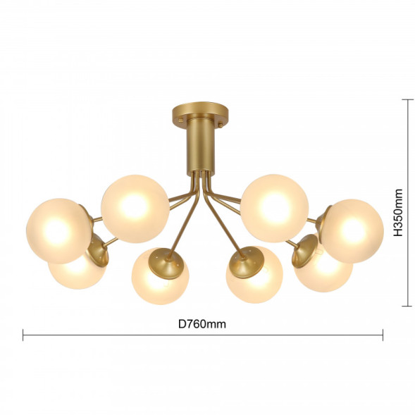 Люстра на штанге F-Promo Pax 2631-8U