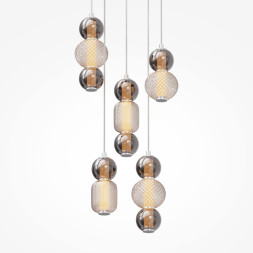 Каскадная люстра Maytoni DROP MOD273PL-L80CH3K