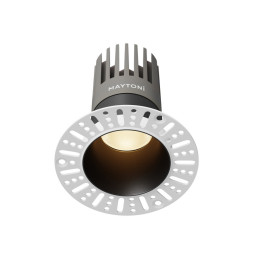 Точечный встраиваемый светильник Maytoni Technical dip DL122-15W-3K-TRS-B