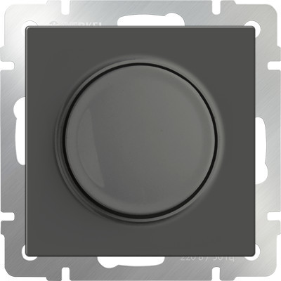 Диммер Werkel WL07-DM600/ (серо-коричневый) (Упаковка - коробка)