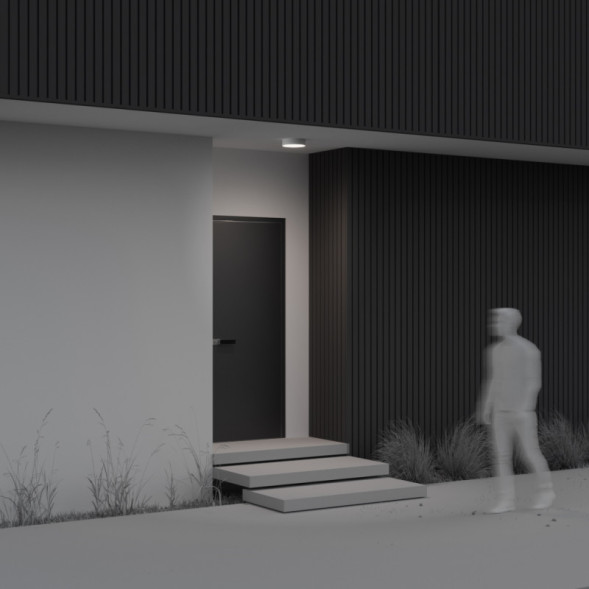 Накладной уличный светильник Maytoni Zon IP O431CL-L30W4K