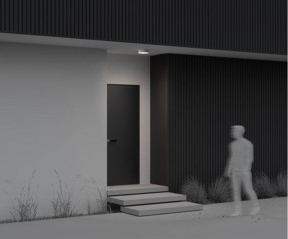 Накладной уличный светильник Maytoni Zon IP O431CL-L30W4K