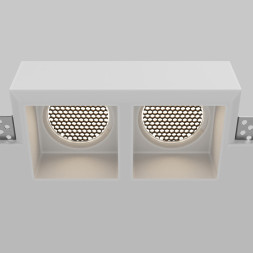 Встраиваемый светильник точечный Maytoni Technical Gyps Modern DL131-GU10-02-W