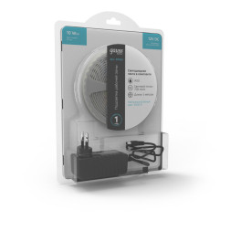 Лента Gauss Basic LED 5050/60 BT043 50W 12V 700lm белый (дневной) IP20