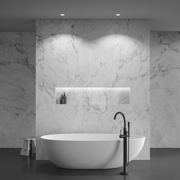 Точечный влагозащищенный светильник Maytoni Technical ZOOM DL034-L12W4K-W