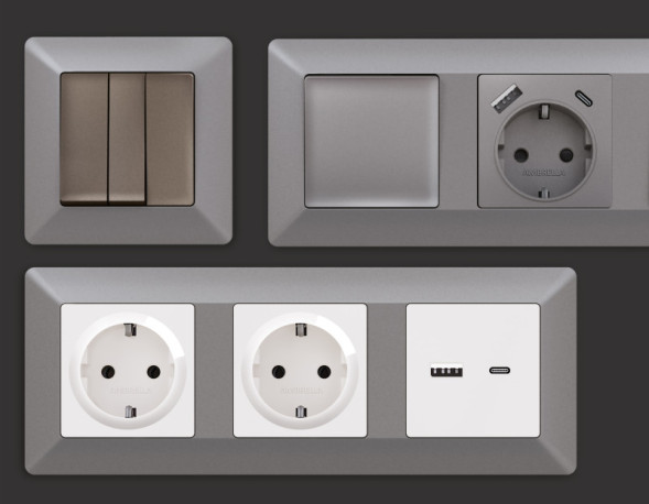 Рамка Ambrella Volt AF110505 ALFA Line