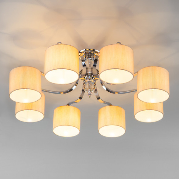 Люстра на штанге Eurosvet Shantel 60111/8 хром