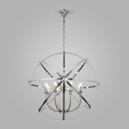 Подвесная люстра Eurosvet SANTI 60139/8 хром