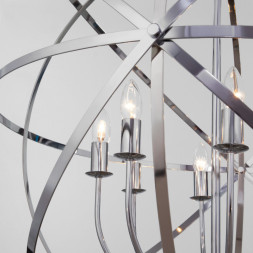 Подвесная люстра Eurosvet SANTI 60139/8 хром