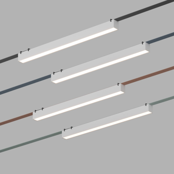 Светодиодный трековый светильник Denkirs DK5676-WH BELTY LINEAR