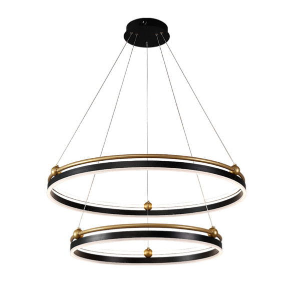 Каскадная люстра Crystal Lux FERNANDO FERNANDO SP123W LED BLACK/GOLD