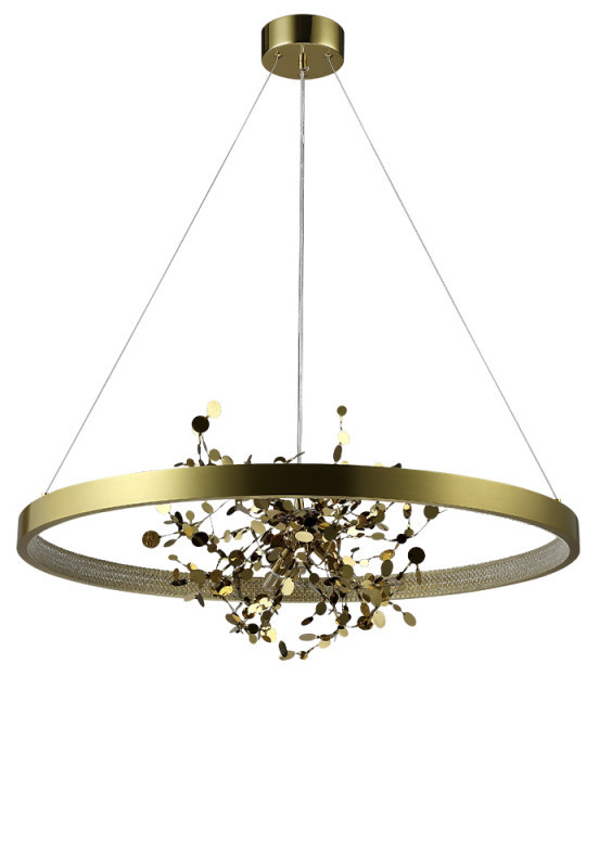 Подвесная люстра Crystal Lux GARDEN GARDEN SPLED+4 D800 GOLD