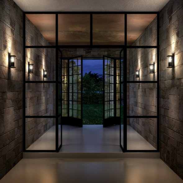 Уличный настенный светильник LUCIDE CLAIRE 27883/11/30