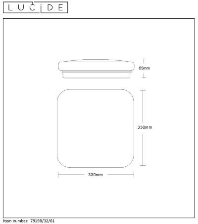 Потолочный светильник LUCIDE OTIS 79198/32/61