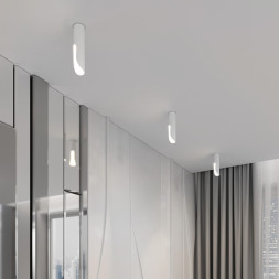 Накладной точечный светильник Elektrostandard 25113/LED 7W 4000K белый APEX