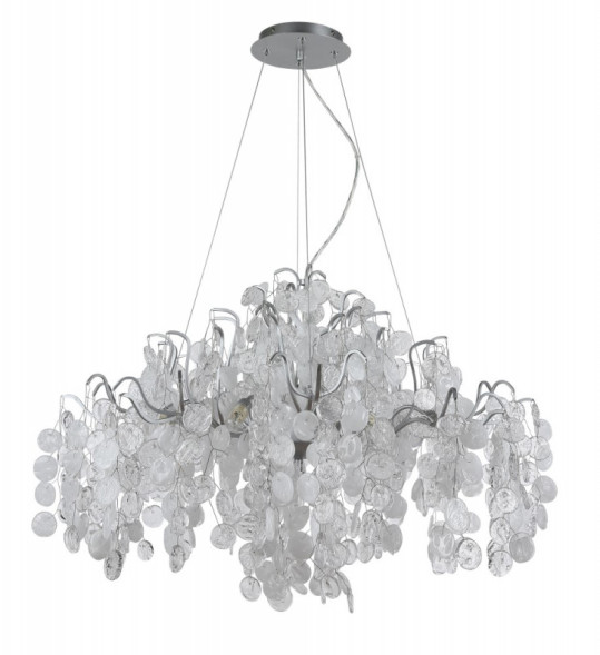Подвесная люстра Crystal Lux Tenerife TENERIFE SP9 SILVER