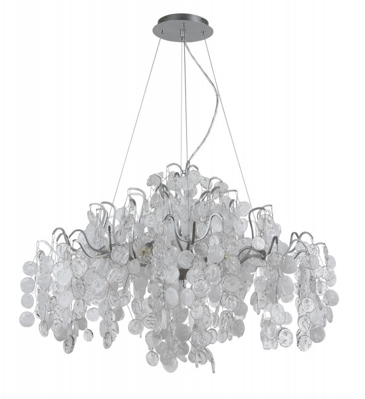 Подвесная люстра Crystal Lux Tenerife TENERIFE SP9 SILVER