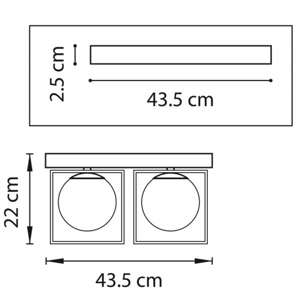 Потолочная люстра Lightstar GABBIA 732147